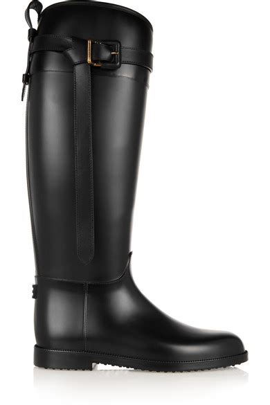 bottes caoutchouc burberry|net a porter Burberry boots.